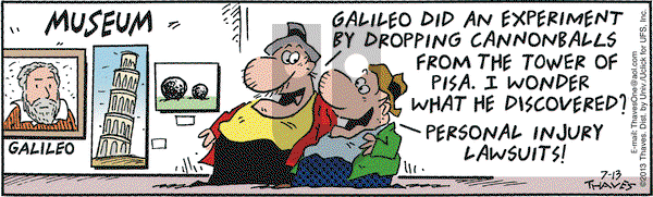 Frank and Ernest on Saturday July 13, 2013 Comic Strip