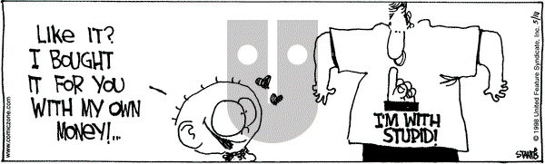 The Buckets on Thursday May 14, 1998 Comic Strip