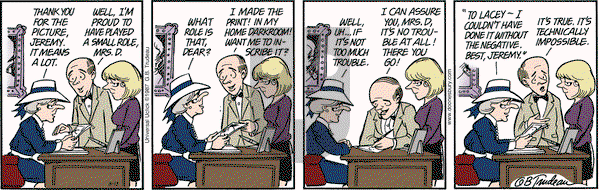 Doonesbury on Saturday August 13, 2016 Comic Strip