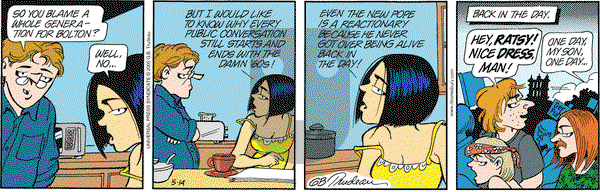 Doonesbury - Saturday May 14, 2005 Comic Strip