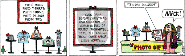 Cathy Classics on Monday December 18, 2006 Comic Strip