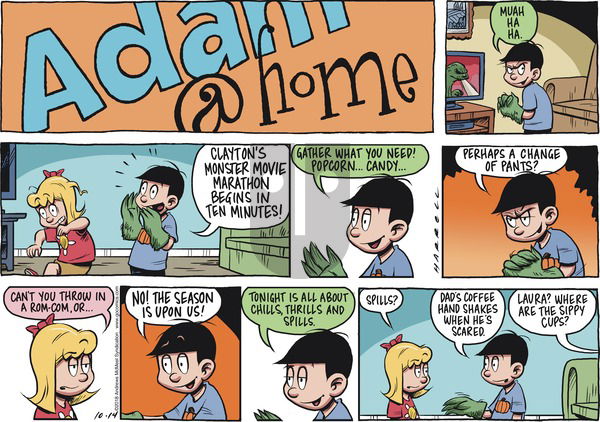 Adam@Home on Sunday October 14, 2018 Comic Strip
