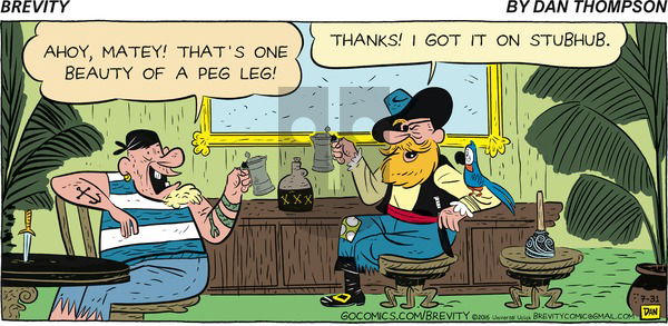 Brevity on Sunday July 31, 2016 Comic Strip