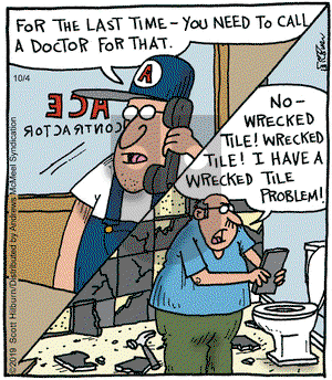 The Argyle Sweater on Friday October 4, 2019 Comic Strip