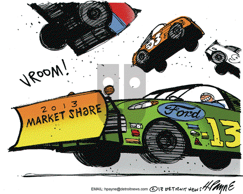 Henry Payne on Friday August 2, 2013 Comic Strip