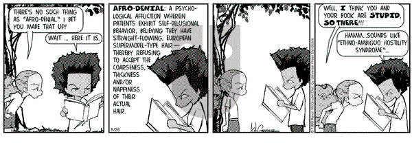 The Boondocks on Wednesday May 26, 1999 Comic Strip