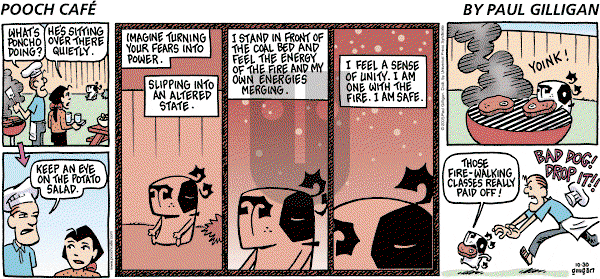 Pooch Cafe on Sunday October 30, 2005 Comic Strip