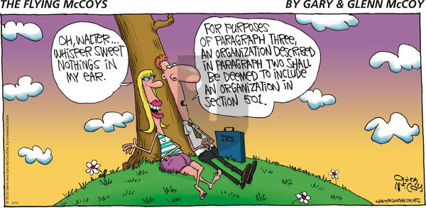 The Flying McCoys on Sunday April 12, 2015 Comic Strip