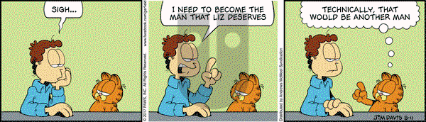Garfield on Friday August 11, 2017 Comic Strip