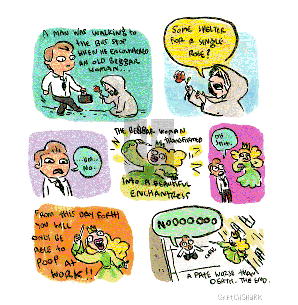 Sketchshark Comics on Monday February 17, 2020 Comic Strip
