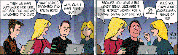 Luann on Thursday October 23, 2008 Comic Strip