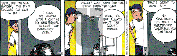 Get Fuzzy on Saturday June 21, 2008 Comic Strip