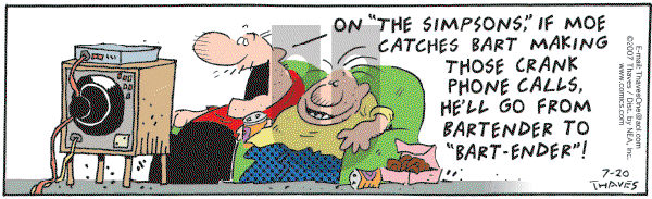 Frank and Ernest - Friday July 20, 2007 Comic Strip