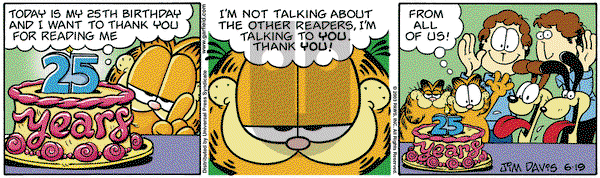 Garfield on Friday June 20, 2003 Comic Strip