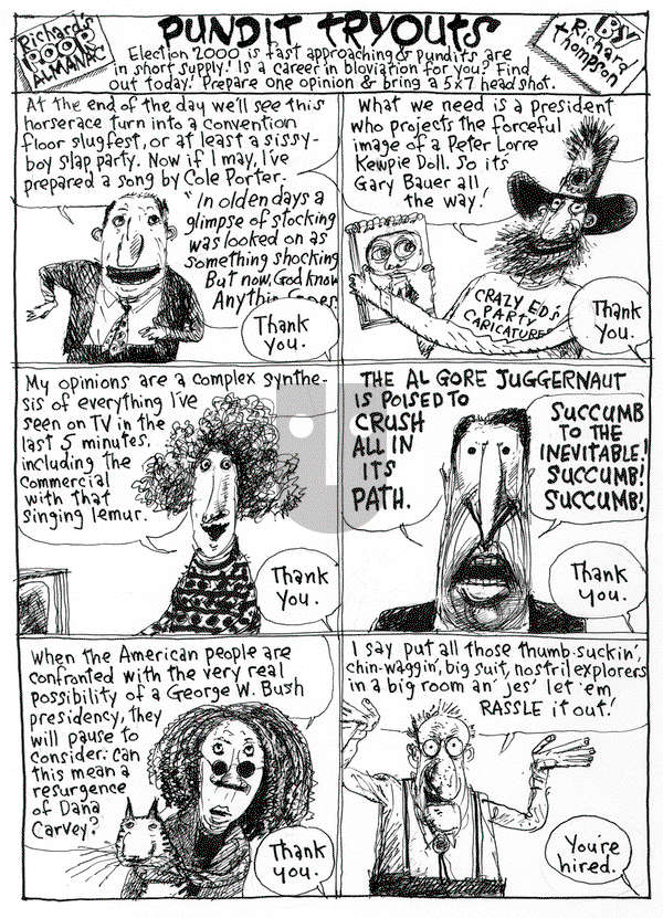 Richard's Poor Almanac on Monday December 30, 2024 Comic Strip