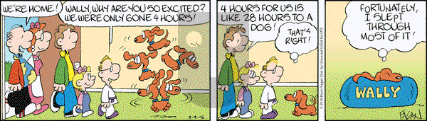 Drabble on Wednesday March 9, 2016 Comic Strip