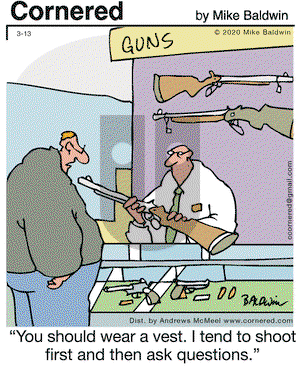 Cornered on Friday March 13, 2020 Comic Strip