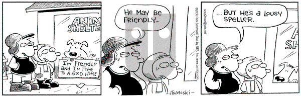 Soup to Nutz - Old on Saturday December 9, 2006 Comic Strip