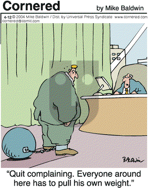 Cornered on Saturday November 6, 2004 Comic Strip