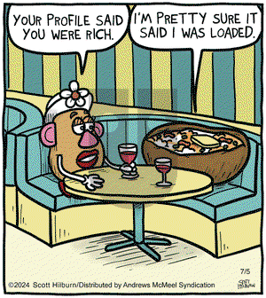 The Argyle Sweater - Friday July 5, 2024 Comic Strip