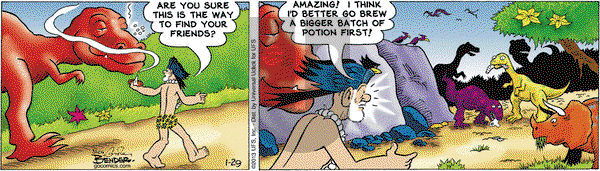 Alley Oop on Tuesday January 29, 2013 Comic Strip