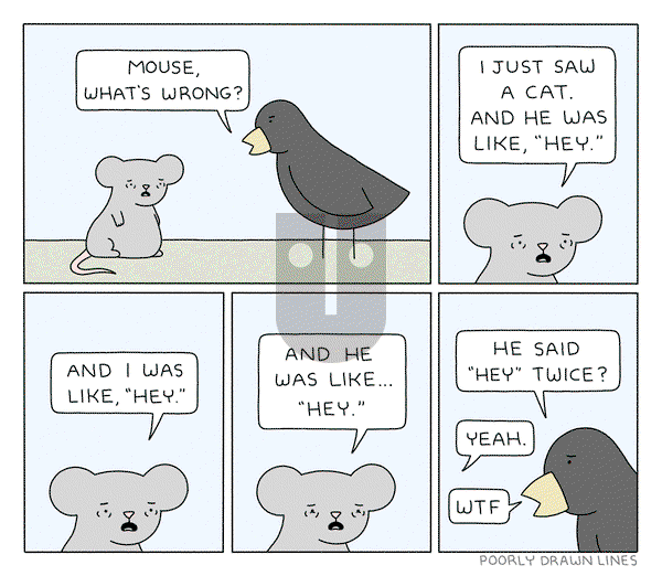 Poorly Drawn Lines on Monday August 22, 2022 Comic Strip