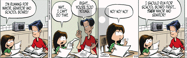 Baldo on Thursday December 8, 2011 Comic Strip