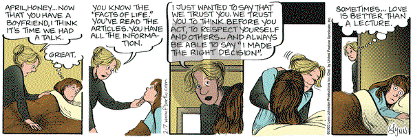 For Better or For Worse on Friday February 7, 2003 Comic Strip