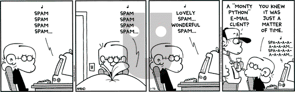 FoxTrot on Friday January 16, 2004 Comic Strip