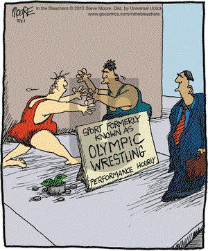In the Bleachers on Saturday March 23, 2013 Comic Strip