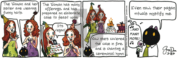 Breaking Cat News on Monday March 18, 2019 Comic Strip