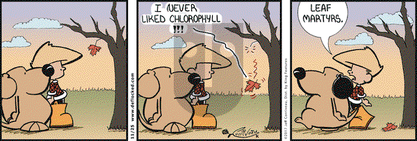 DeFlocked on Saturday November 25, 2017 Comic Strip
