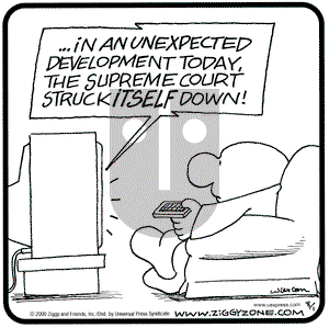 Ziggy on Tuesday August 1, 2000 Comic Strip