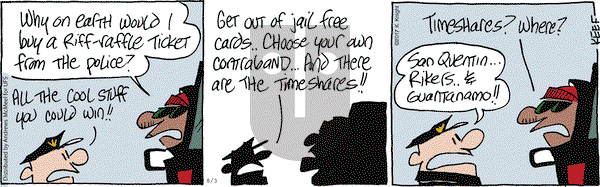 The Knight Life on Thursday August 3, 2017 Comic Strip
