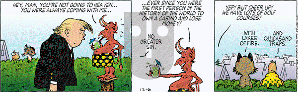 Over the Hedge on Saturday December 6, 2025 Comic Strip