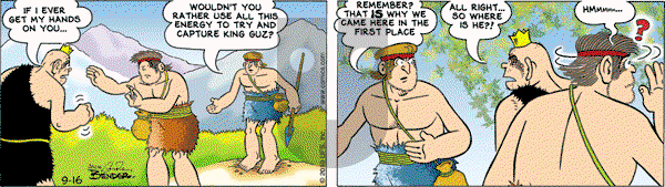 Alley Oop on Thursday September 16, 2010 Comic Strip