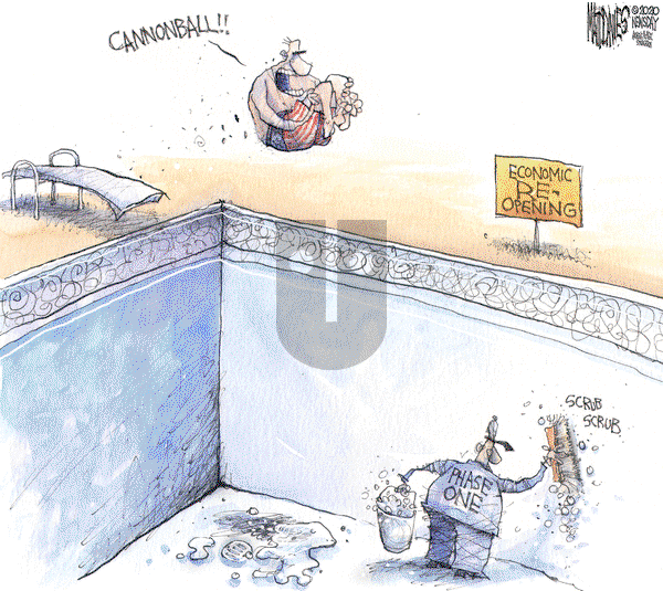 Matt Davies on Tuesday May 26, 2020 Comic Strip