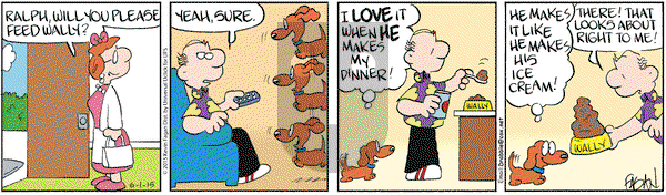 Drabble on Monday June 1, 2015 Comic Strip