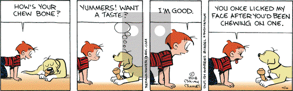 Red and Rover on Tuesday April 10, 2018 Comic Strip