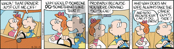 Drabble on Thursday August 20, 2015 Comic Strip