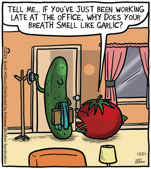 The Argyle Sweater on Saturday December 21, 2024 Comic Strip