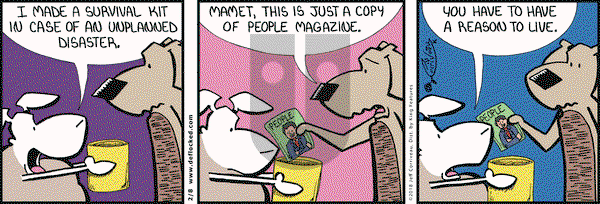 DeFlocked on Thursday February 8, 2018 Comic Strip