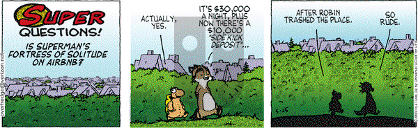 Over the Hedge on Wednesday May 25, 2016 Comic Strip