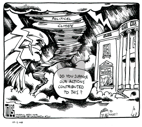 Tom Toles on Thursday October 2, 2008 Comic Strip