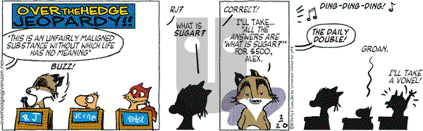 Over the Hedge on Wednesday February 20, 2013 Comic Strip