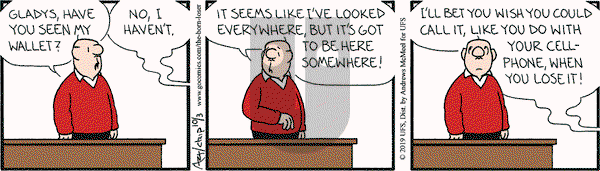 The Born Loser on Thursday October 3, 2019 Comic Strip