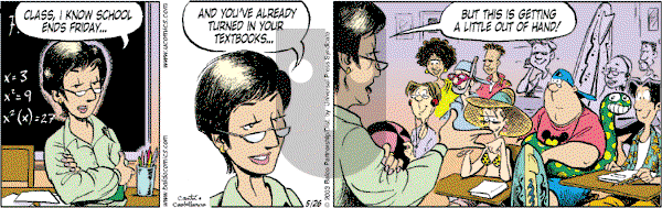 Baldo - Monday May 26, 2003 Comic Strip