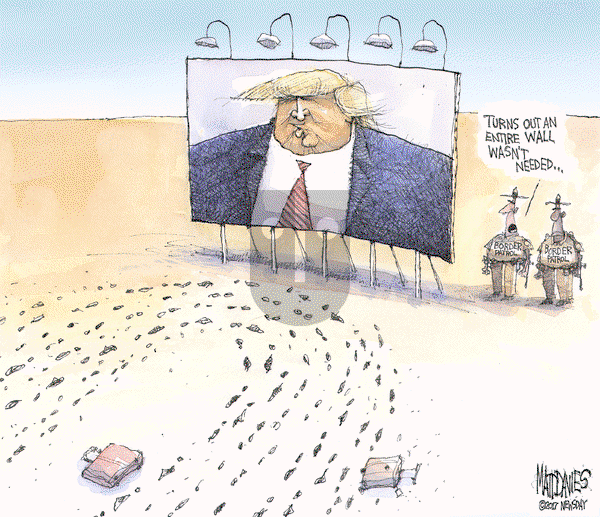 Matt Davies on Friday January 27, 2017 Comic Strip