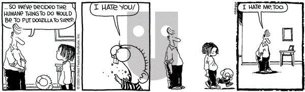 The Buckets on Wednesday February 5, 2003 Comic Strip