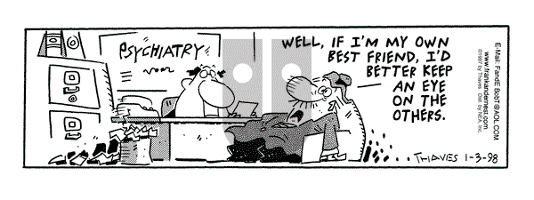 Frank and Ernest - Saturday January 3, 1998 Comic Strip